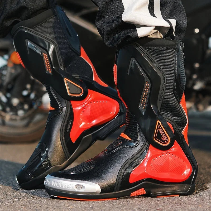 Zhejiang Motorcycle Cross-Country Professional Racing Boots For Men Breathable Gear
