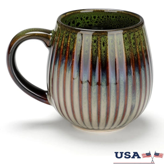 Drinkware Elegant Ceramic Coffee Mug Dishwasher Safe Home