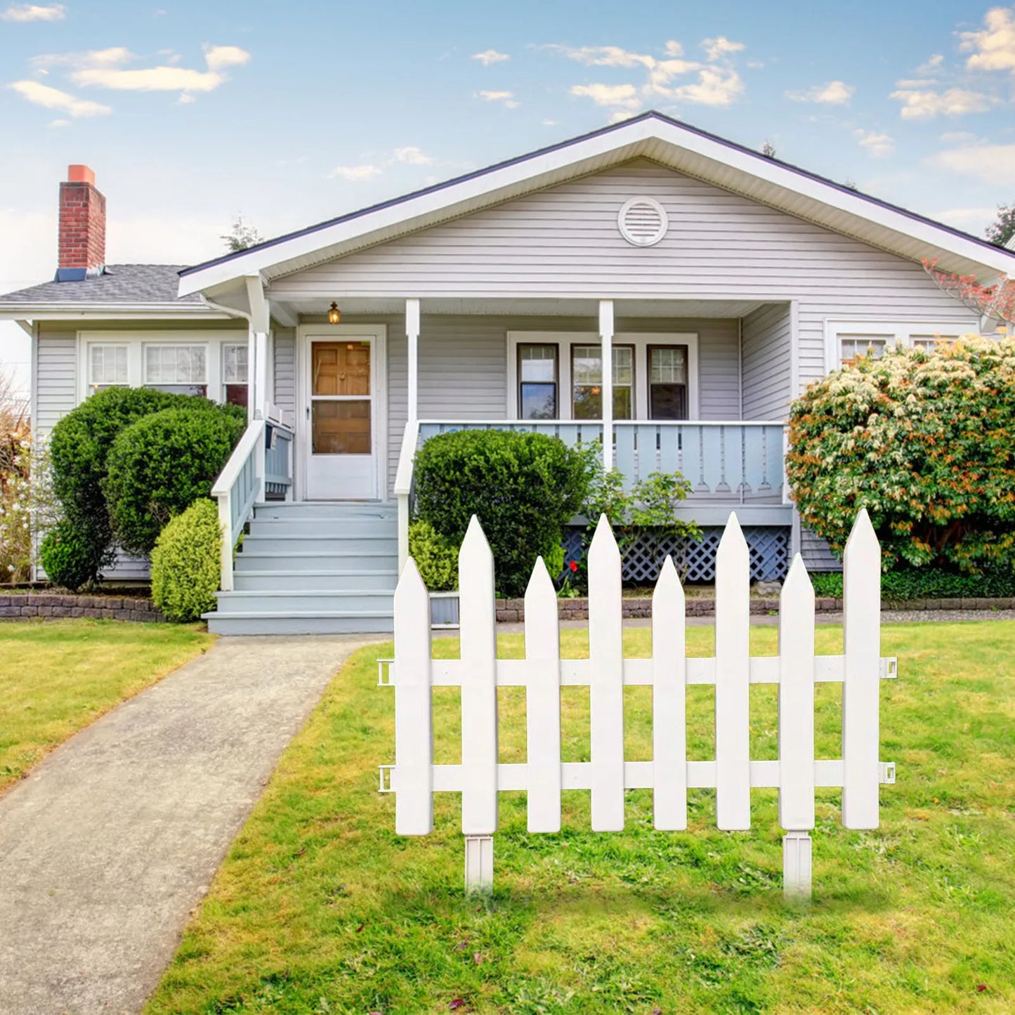 Feature Plastic Garden Fence Edging For Flower Beds And Landscaping