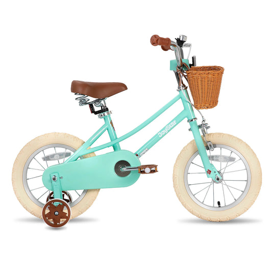 Joystar Kids Bike With Front Basket And Training Wheels