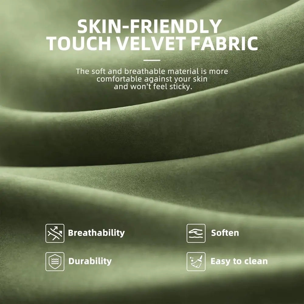 Premium Velvet Gaming Chair With Ergonomic Lumbar Support And Footrest