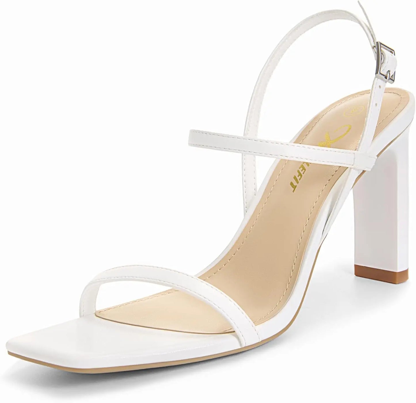 Women's Strappy High Heels Open Toe Ankle Strap Wedding Sandals