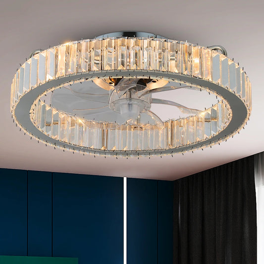 VETRULUS Led Ceiling Fan Lamp With Remote Control