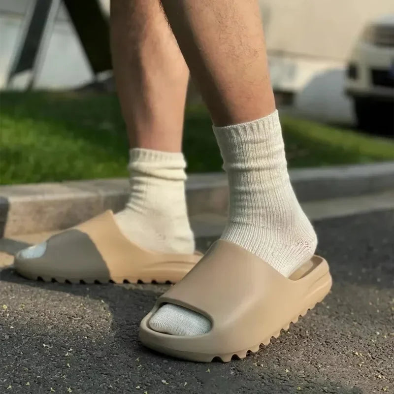 Men EVA Slippers Indoor Bath Home Slides Beach Summer