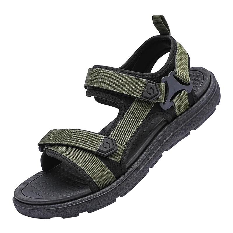 Genkcoat Men Outdoor Sandals Breathable Beach Casual Footwear