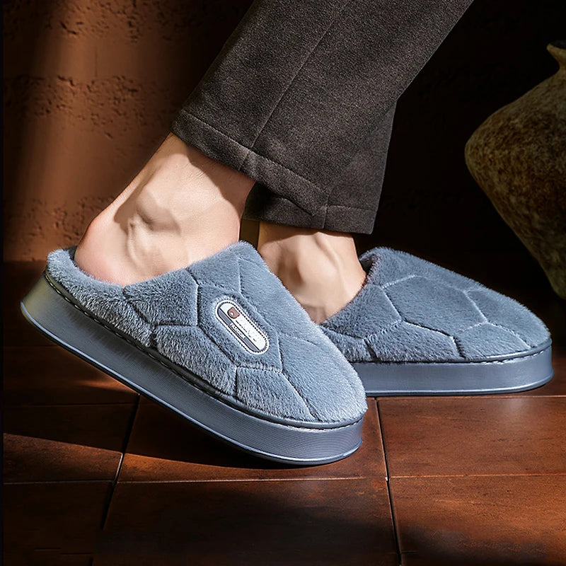 Winter Indoor Non-Slip Slippers for Men and Women