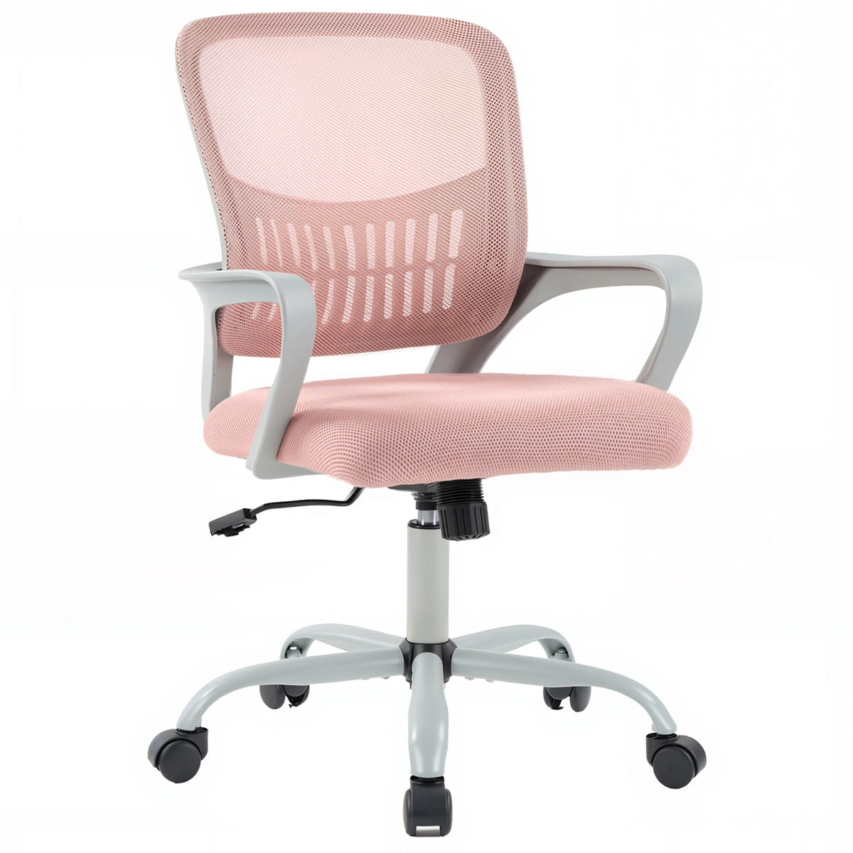 MCQ Ergonomic Mid Back Office Desk Chair With Fixed Armrests