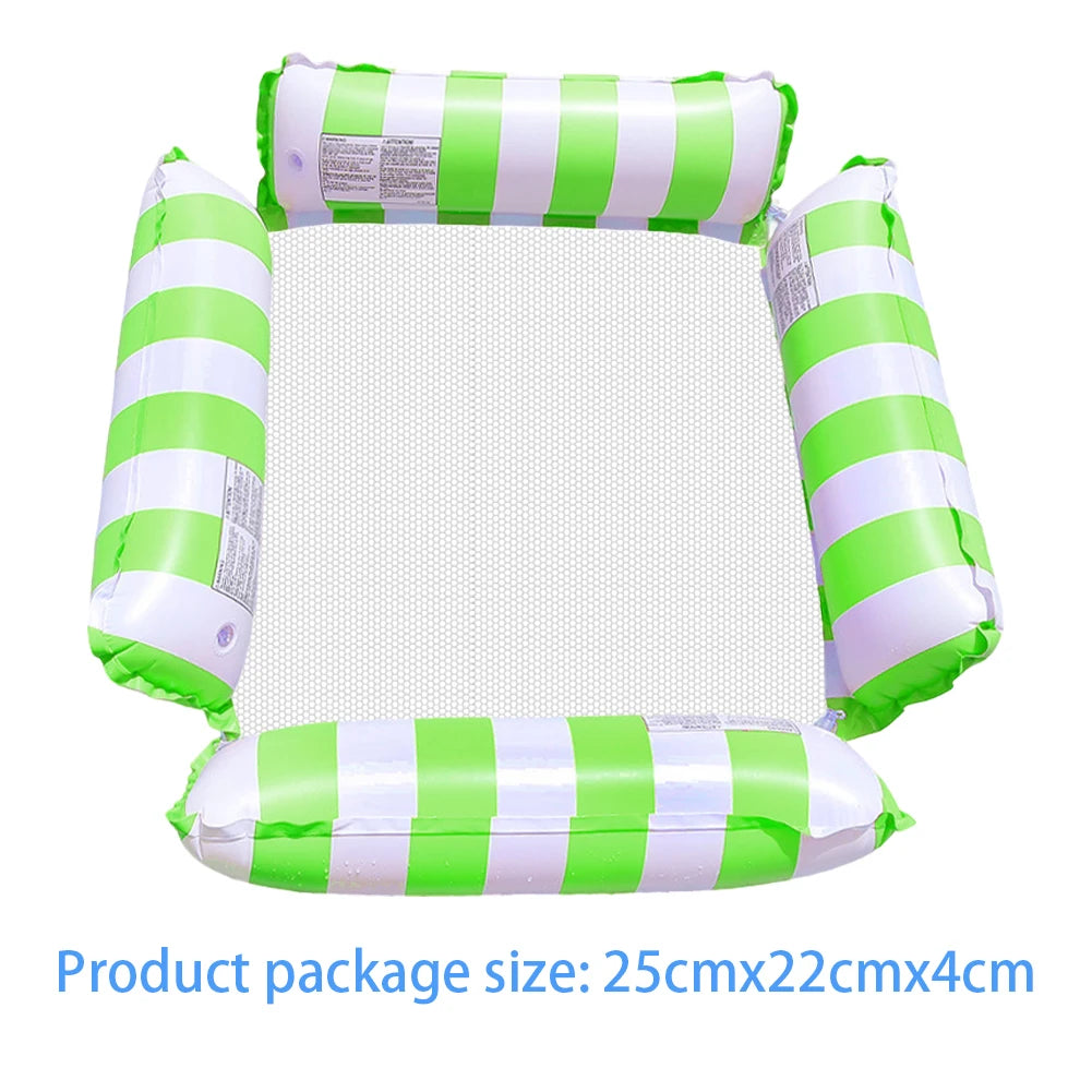 APWIKOGER PVC Inflatable Pool Float Lounger Hammock Chair