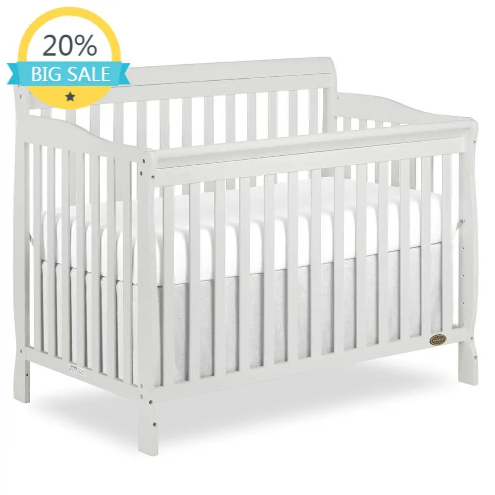 Convertible Crib With Multiple Mattress Settings Greenguard Gold Certified