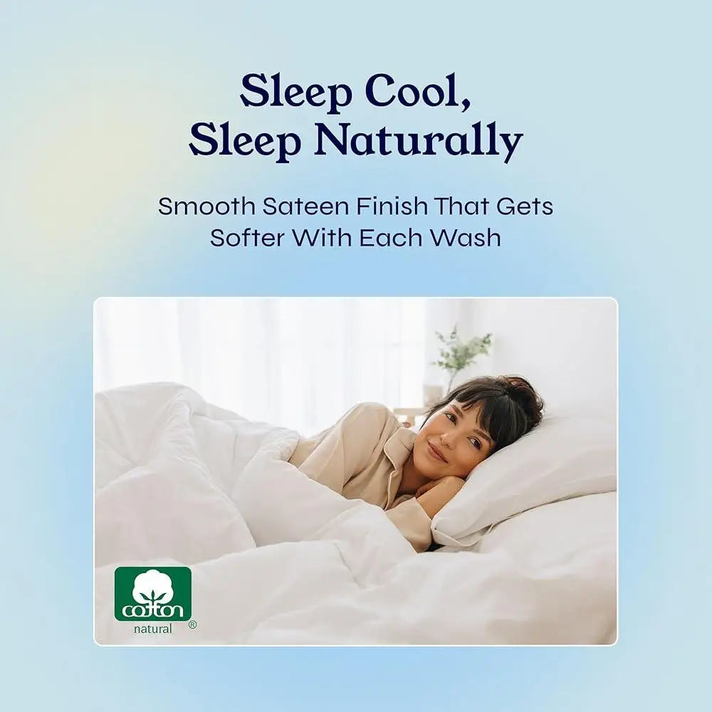 DUTRIEUXCN 100 Cotton Bedding Set 400 Thread Count Pocket