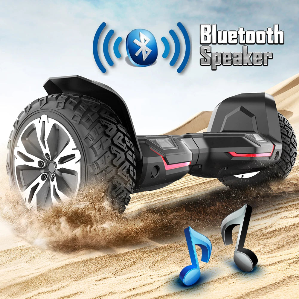 Warrior 350W Dual-Motor Off-Road Self-Balancing Scooter With Speaker