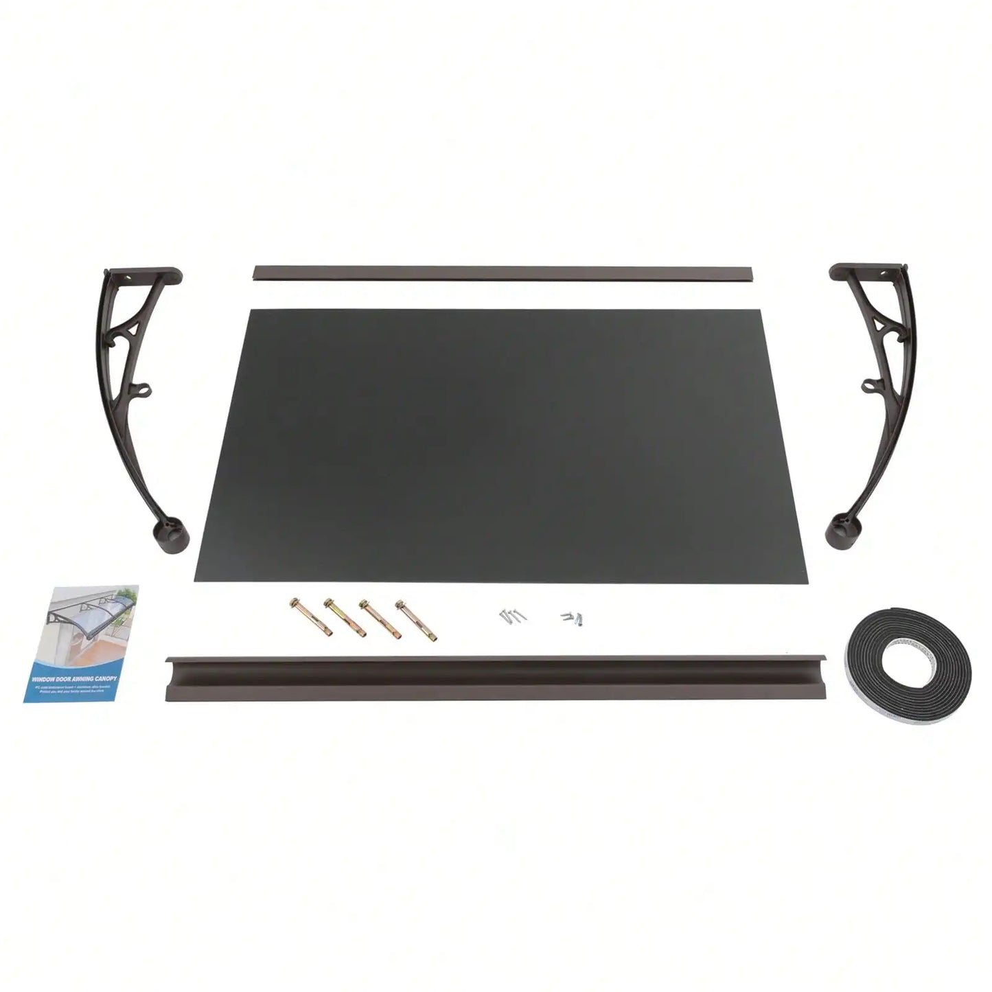 Front Door Overhang Awning Patio Canopy All Weather UV Protection