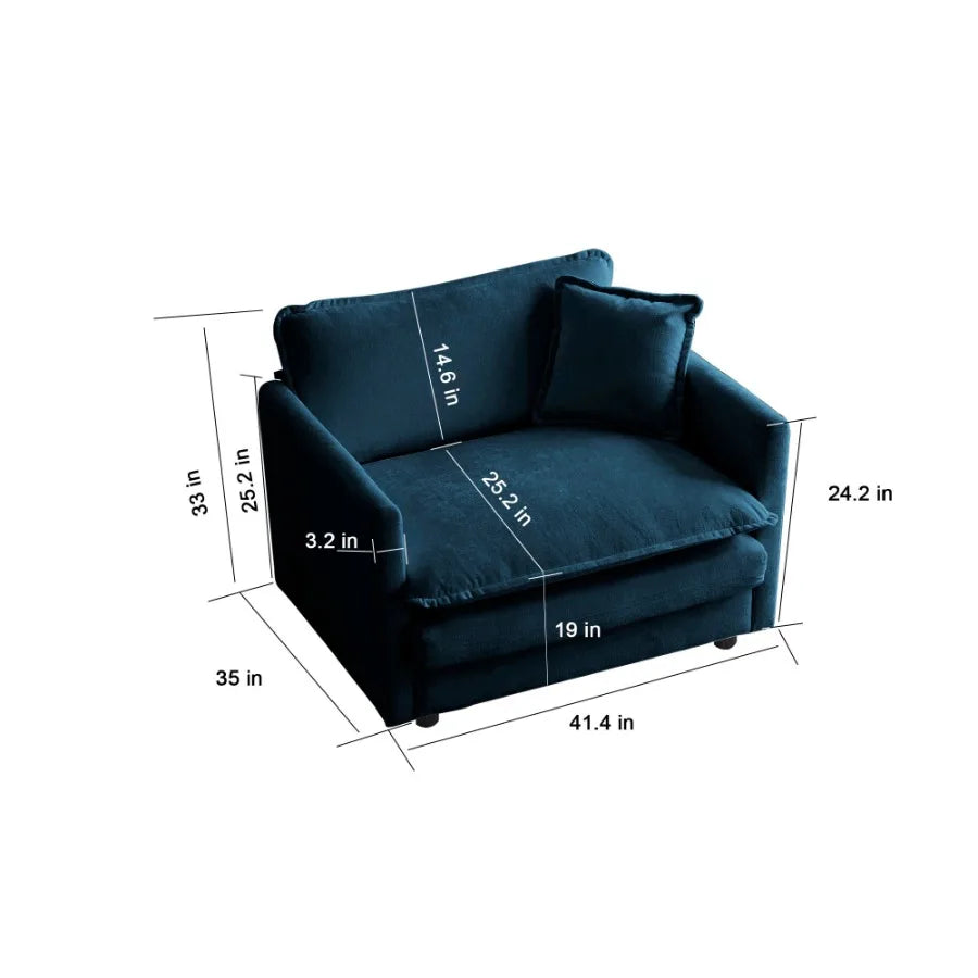 Hign-Concerned Modern Sofa Couch 3 Piece Sectional Set