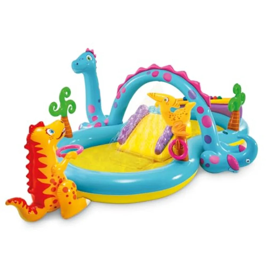 Dinoland Play Center Inflatable Kiddie Pool For Outdoor Use