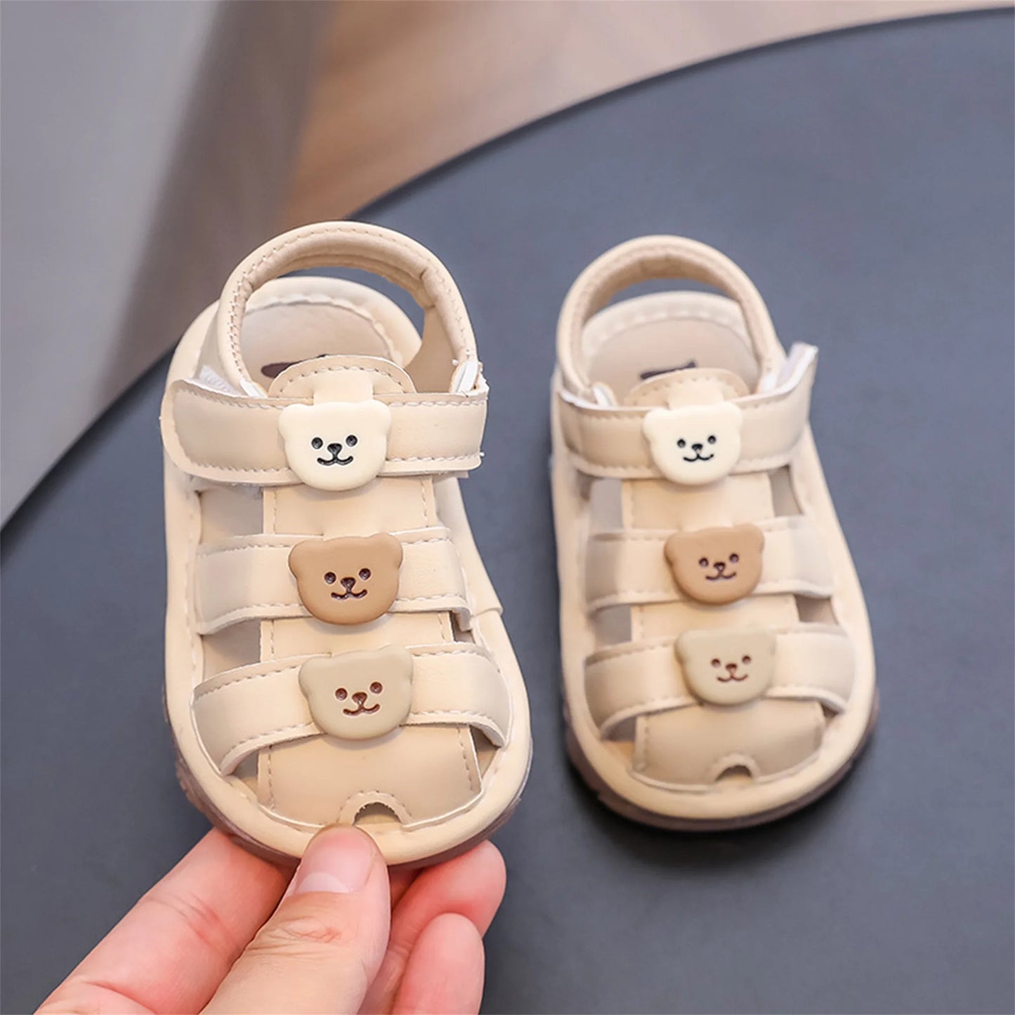 NONECN Toddler Sneakers Breathable Mesh Slip-On Athletic Shoes