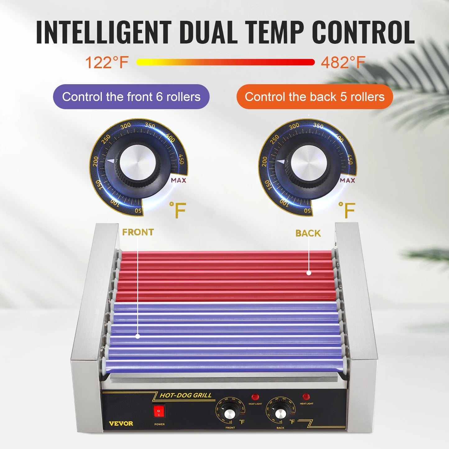 SucceBuy Hot Dog Roller Electric Sausage Maker Commercial Grade