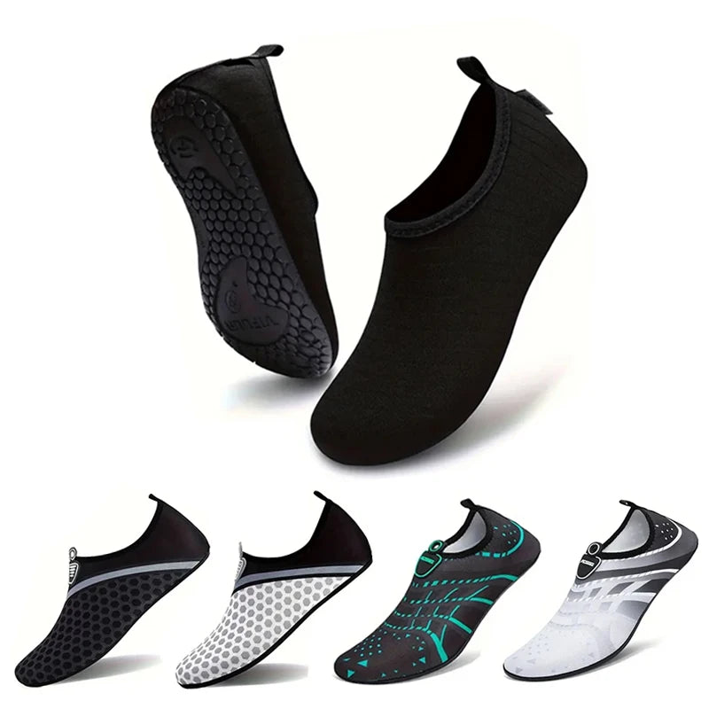 NONECN Unisex Quick Dry Water Shoes Anti Slip for Men Women