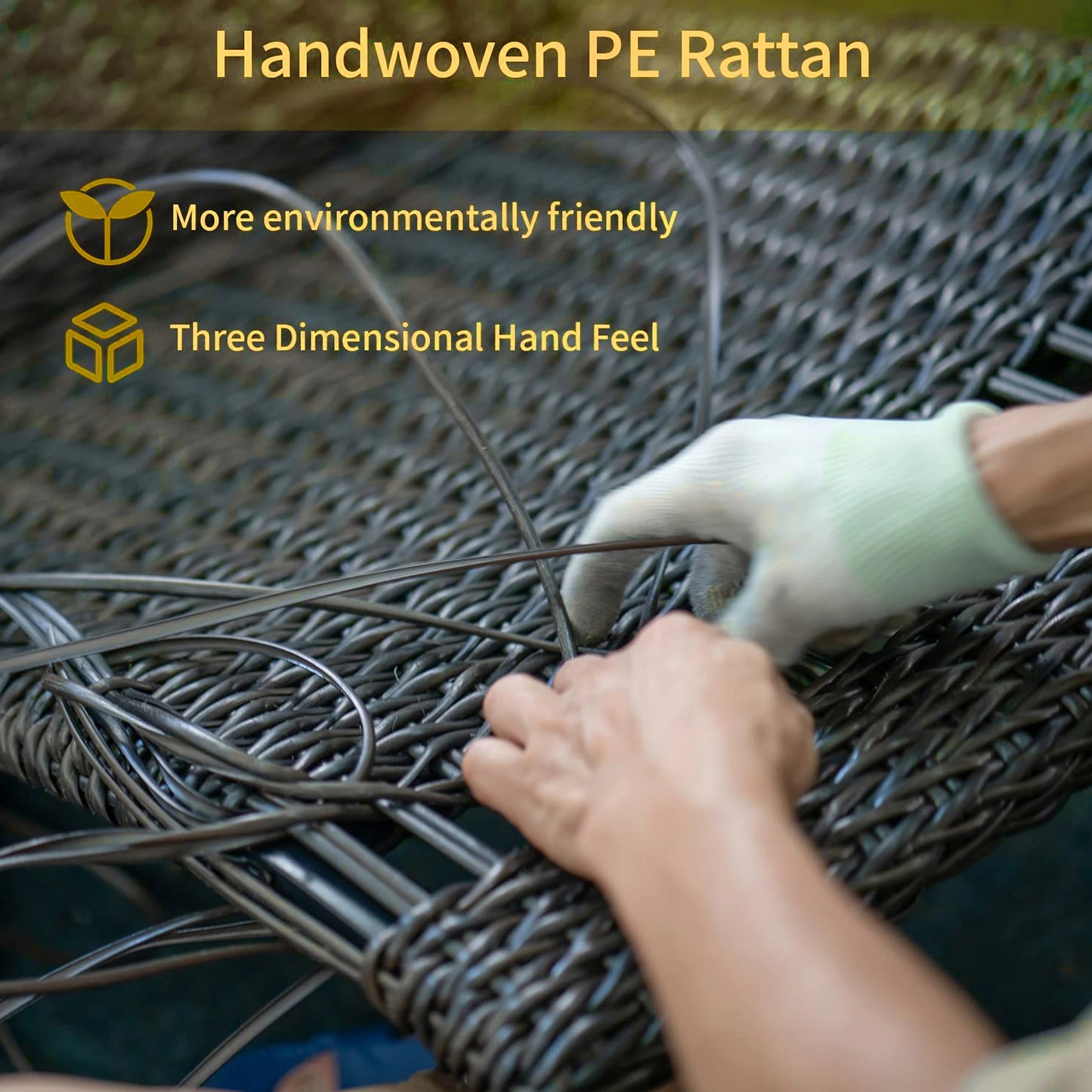 Naga Bahna Outdoor Sectional Sofa Set Rattan Wicker Patio