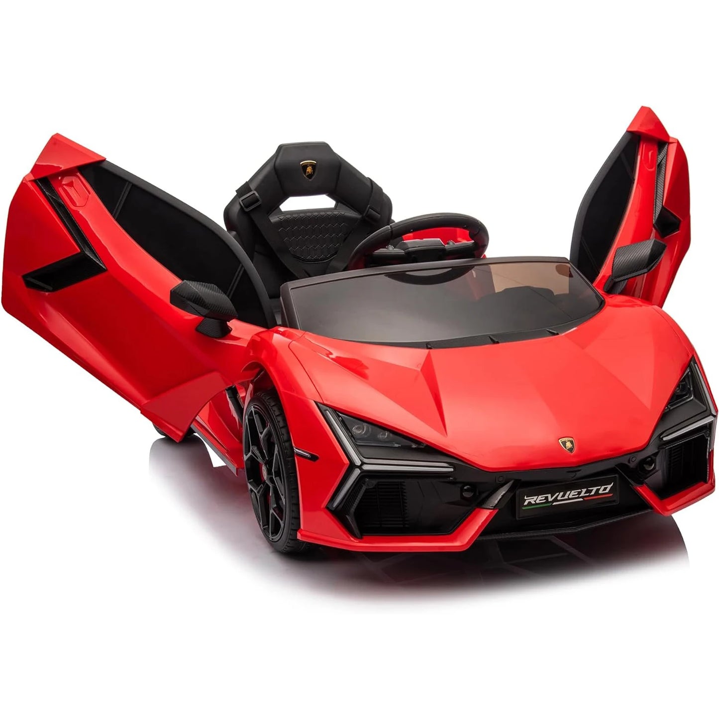 HiMISS Ride On Car Toy For Kids 3 To 8 With Bluetooth Music Remote Headlight