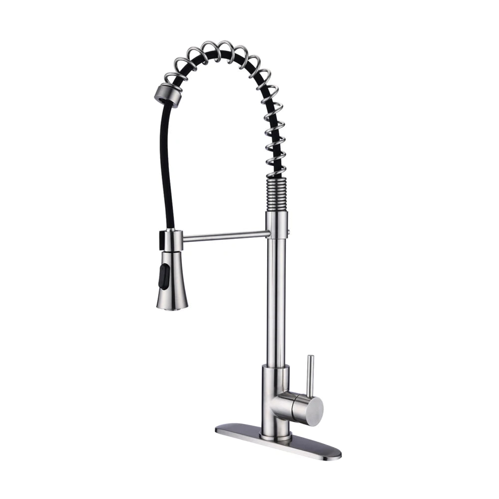 Hign Concerned Single Handle Spring High Arc Faucet