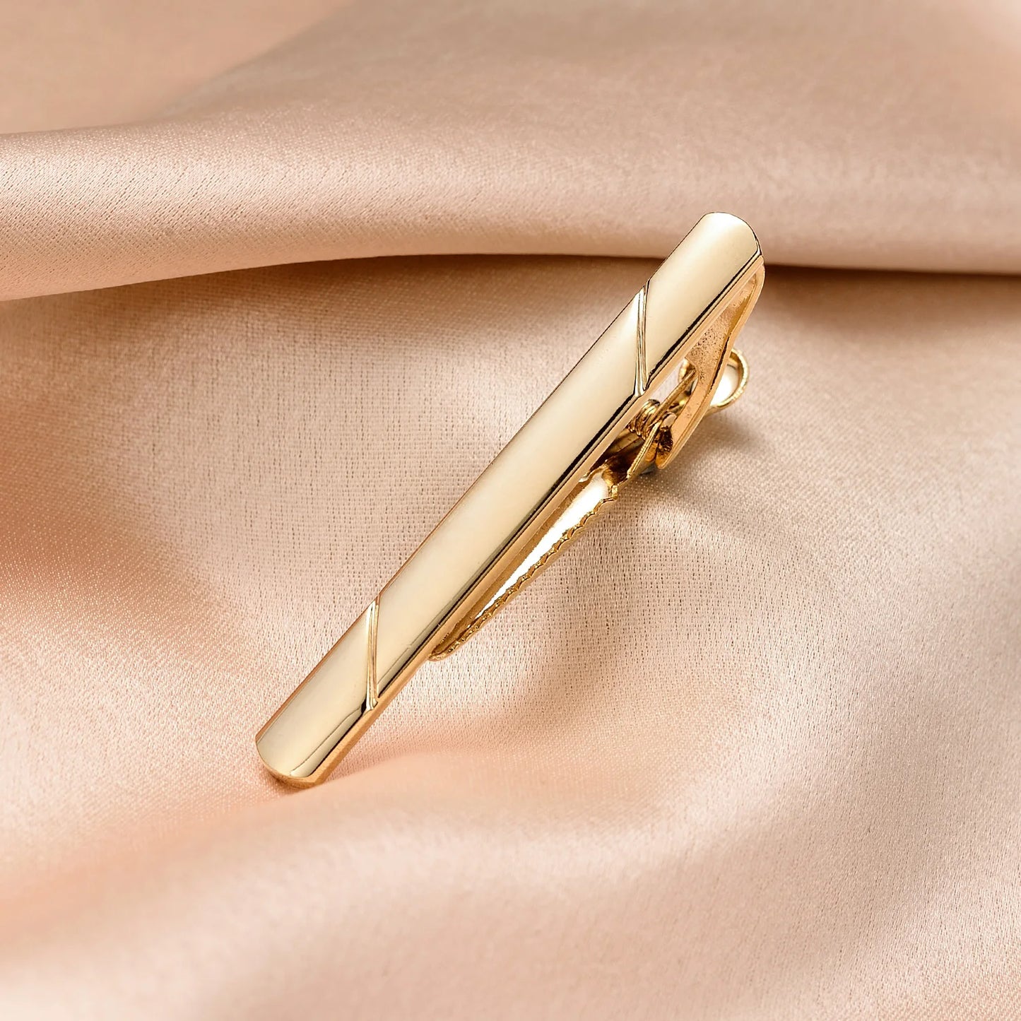 UJOY Minimalist Tie Clip For Men Cuff Pin Lawyer Style