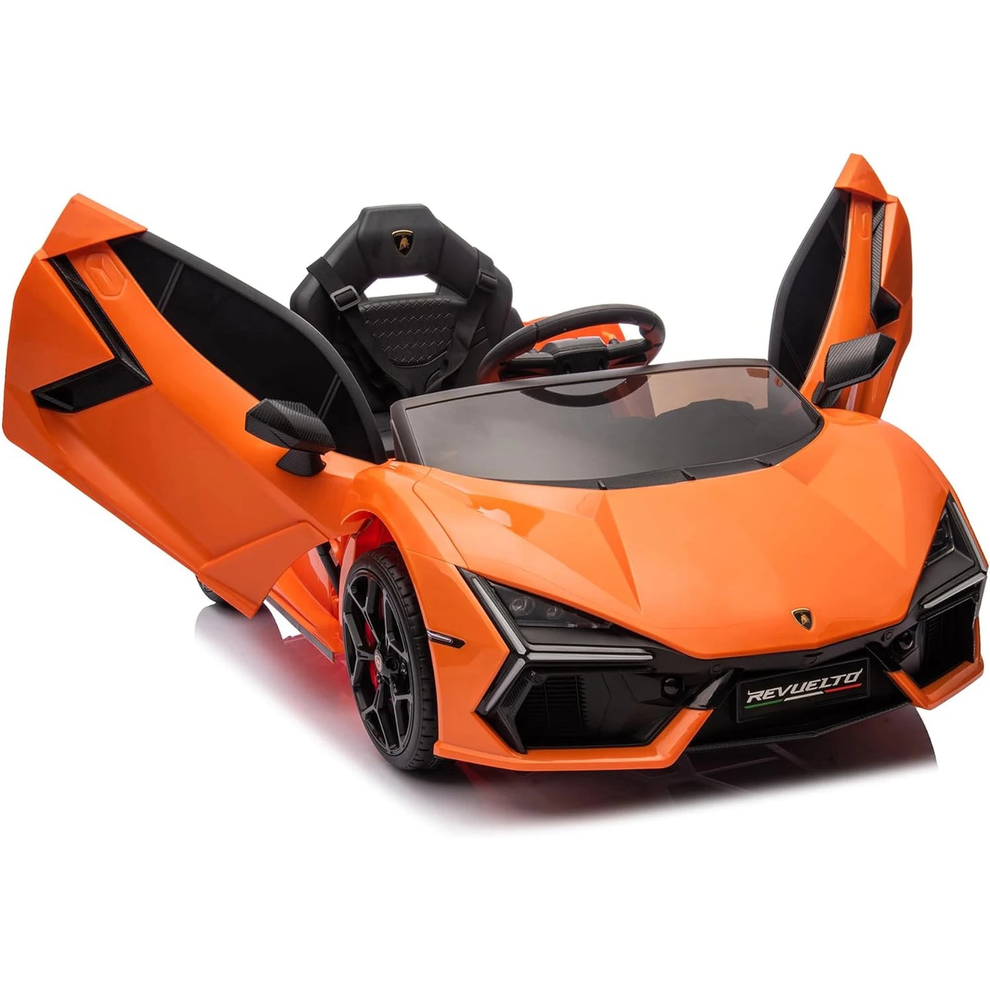 HiMISS Ride On Car Toy For Kids 3 To 8 With Bluetooth Music Remote Headlight