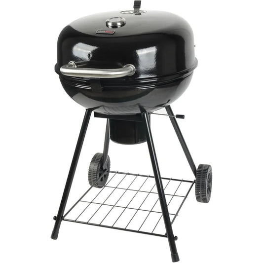 Grill Boss Charcoal Kettle Grill Portable Cooking Area