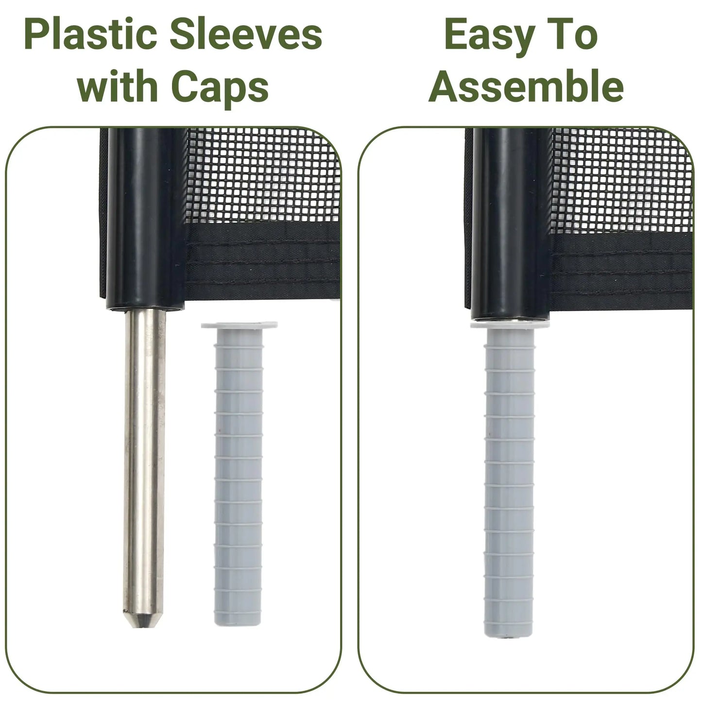 Polar Aurora Removable Pool Fence Mesh For Ground Safety Installation