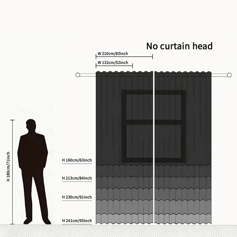 Zhejiang CN Luxury Flannelette Curtain Drape Set Two Piece European Living Room