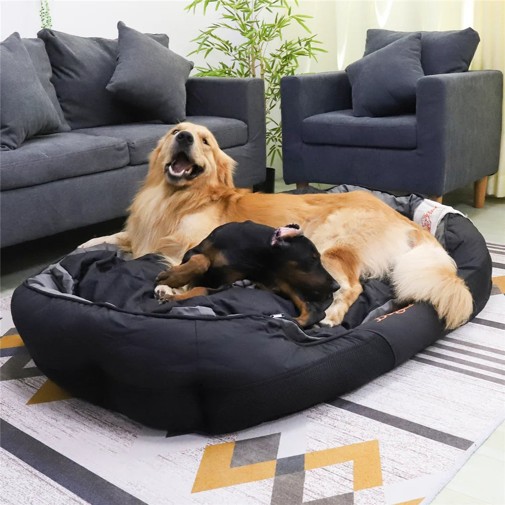 BINGOPAWCN All Season Calming Dog Bed Removable Cushion