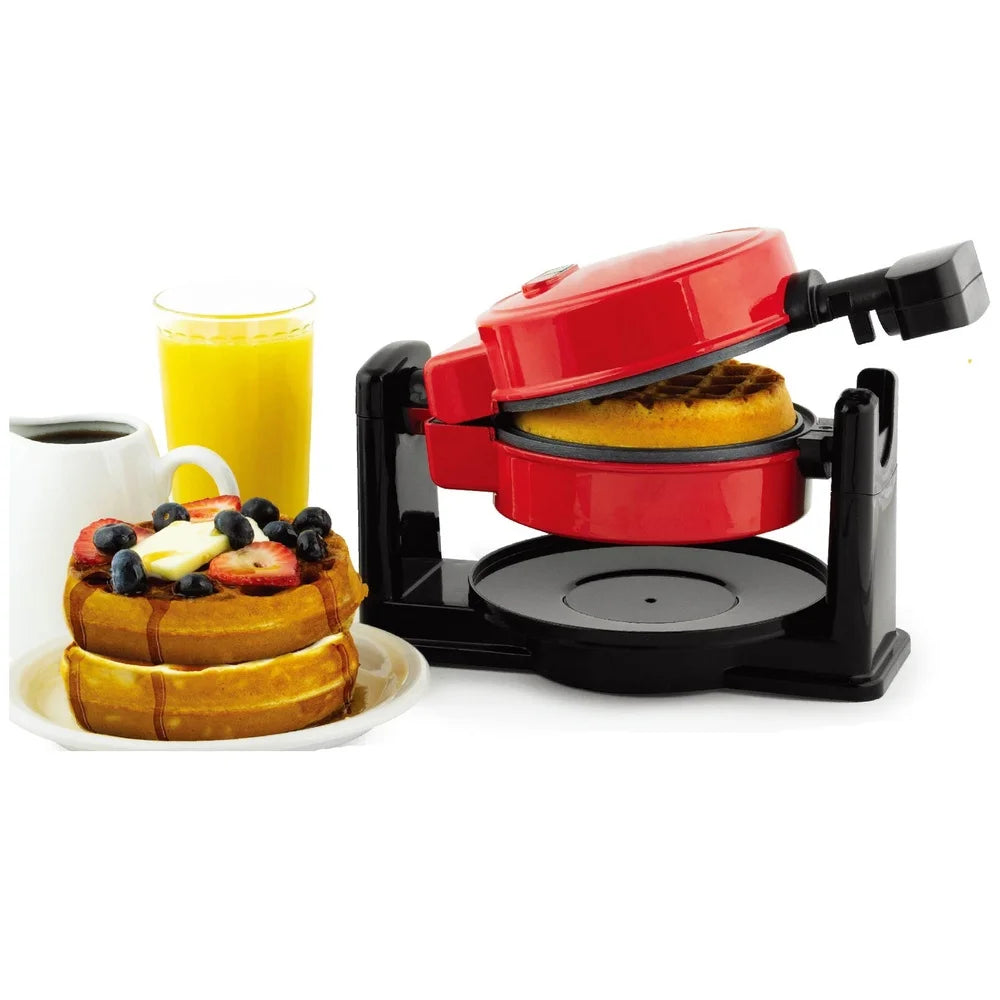 XMSJ Compact Non-Stick Electric Waffle Maker