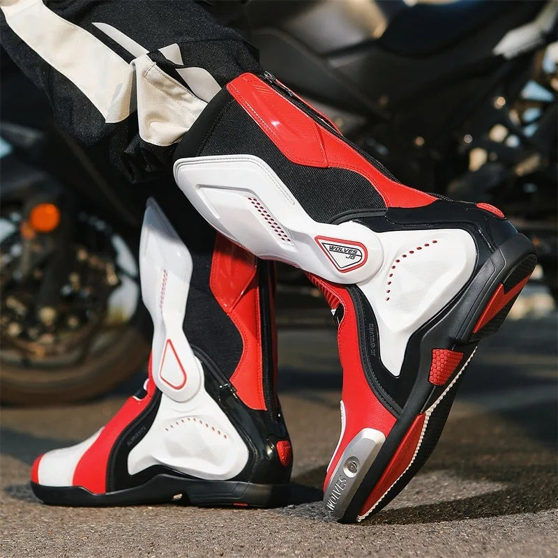 Zhejiang Motorcycle Cross-Country Professional Racing Boots For Men Breathable Gear