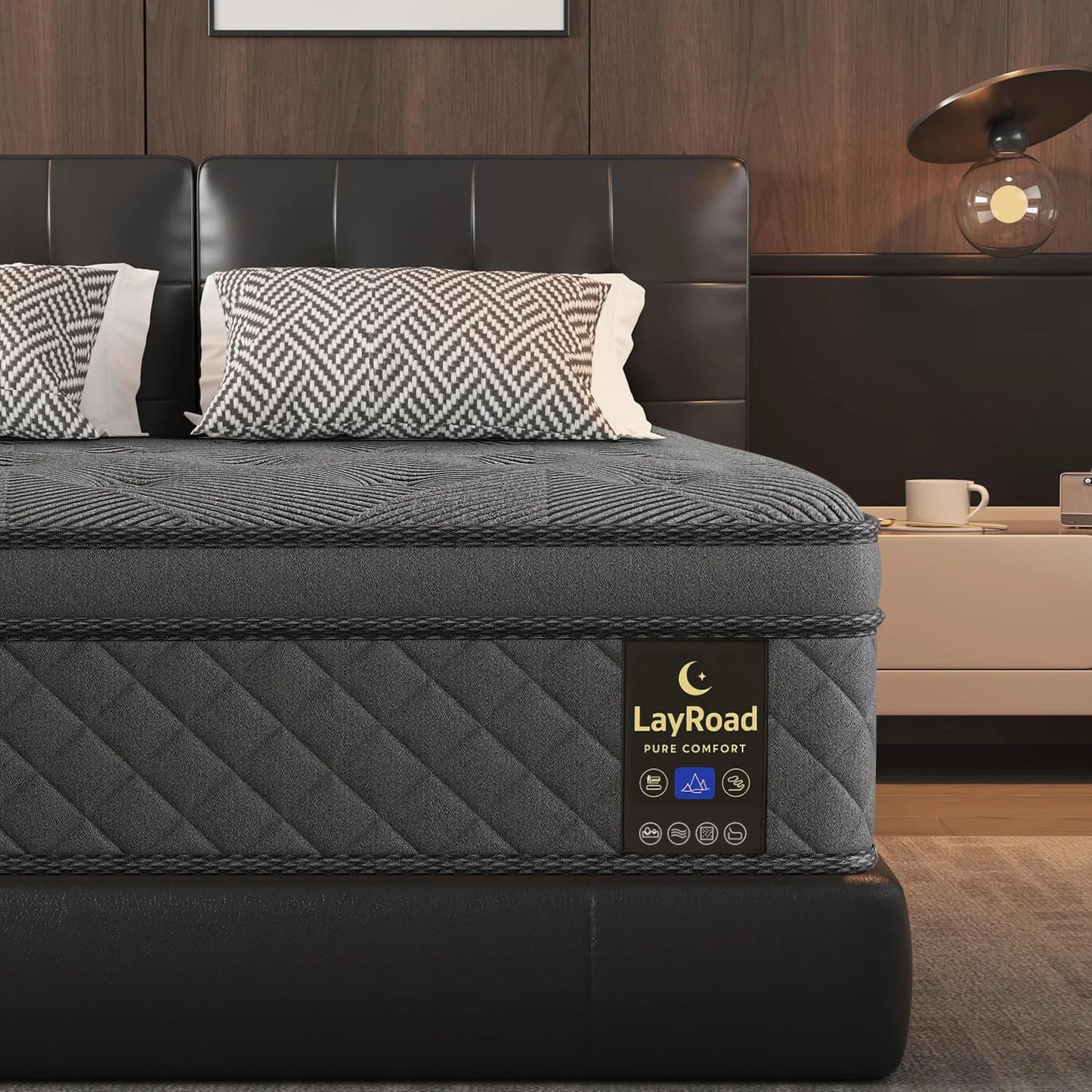 Layroad Memory Foam Boxed Mattress Medium Firmness