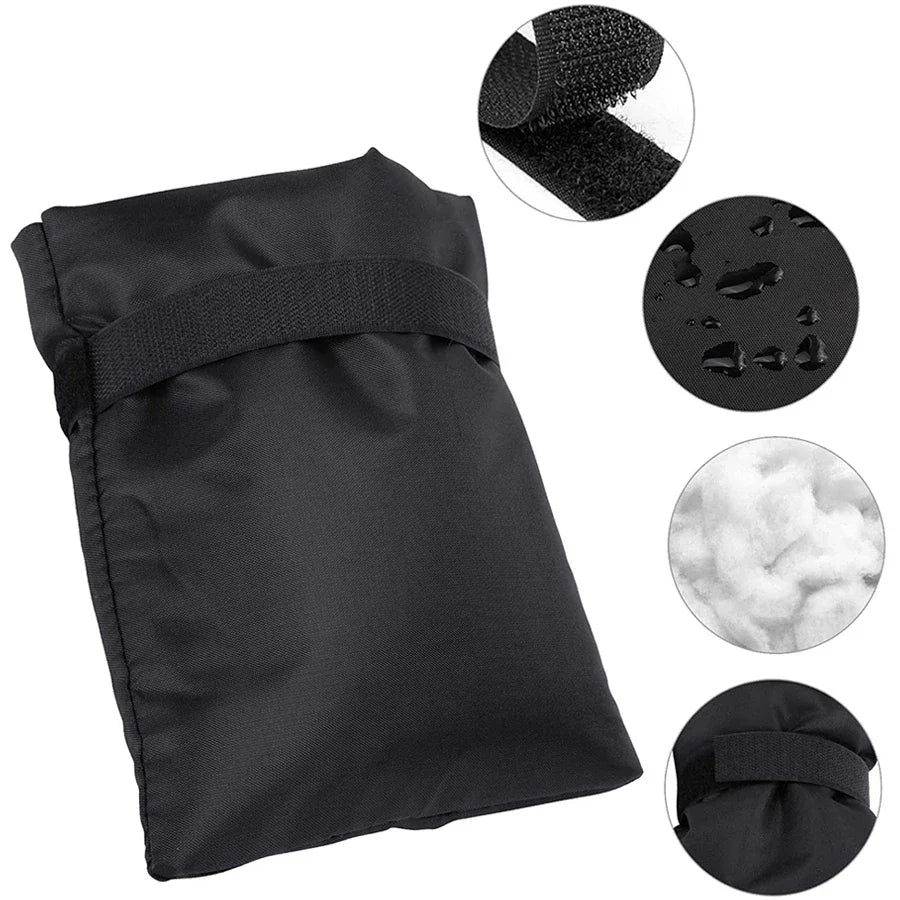 Outdoor Faucet Cover for Winter Freeze Protection and Insulation