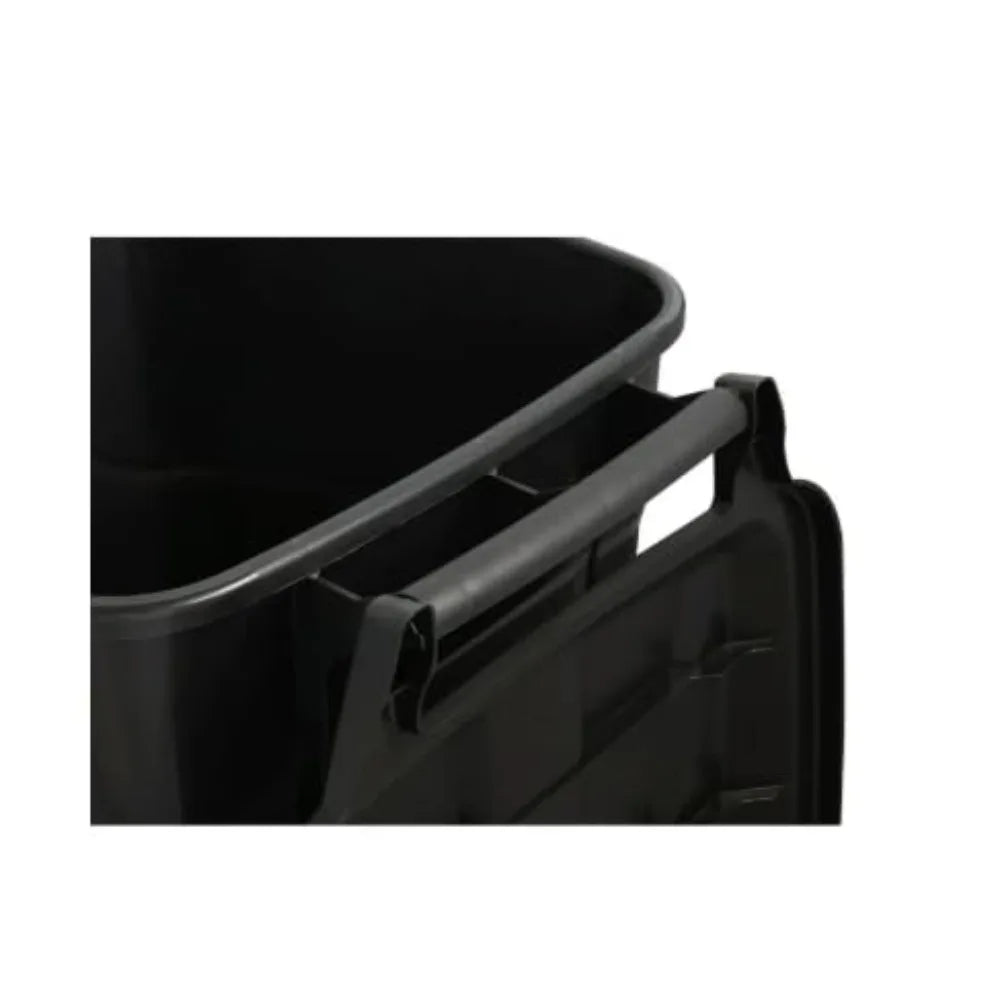 Heavy Duty Outdoor Trash Cans With Locking Lid And Wheels