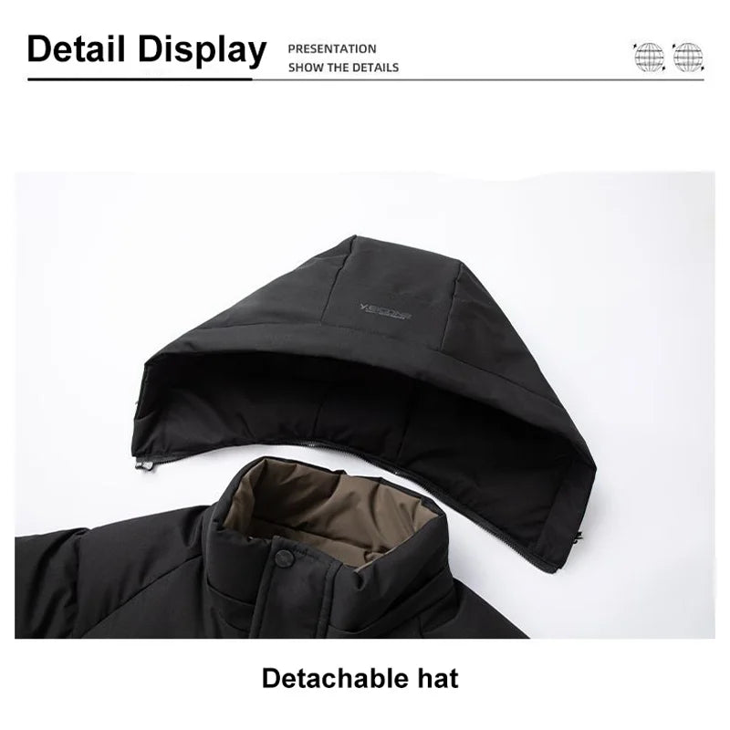 Ningxia Fujian Graphene Warm Windproof Jacket For Men