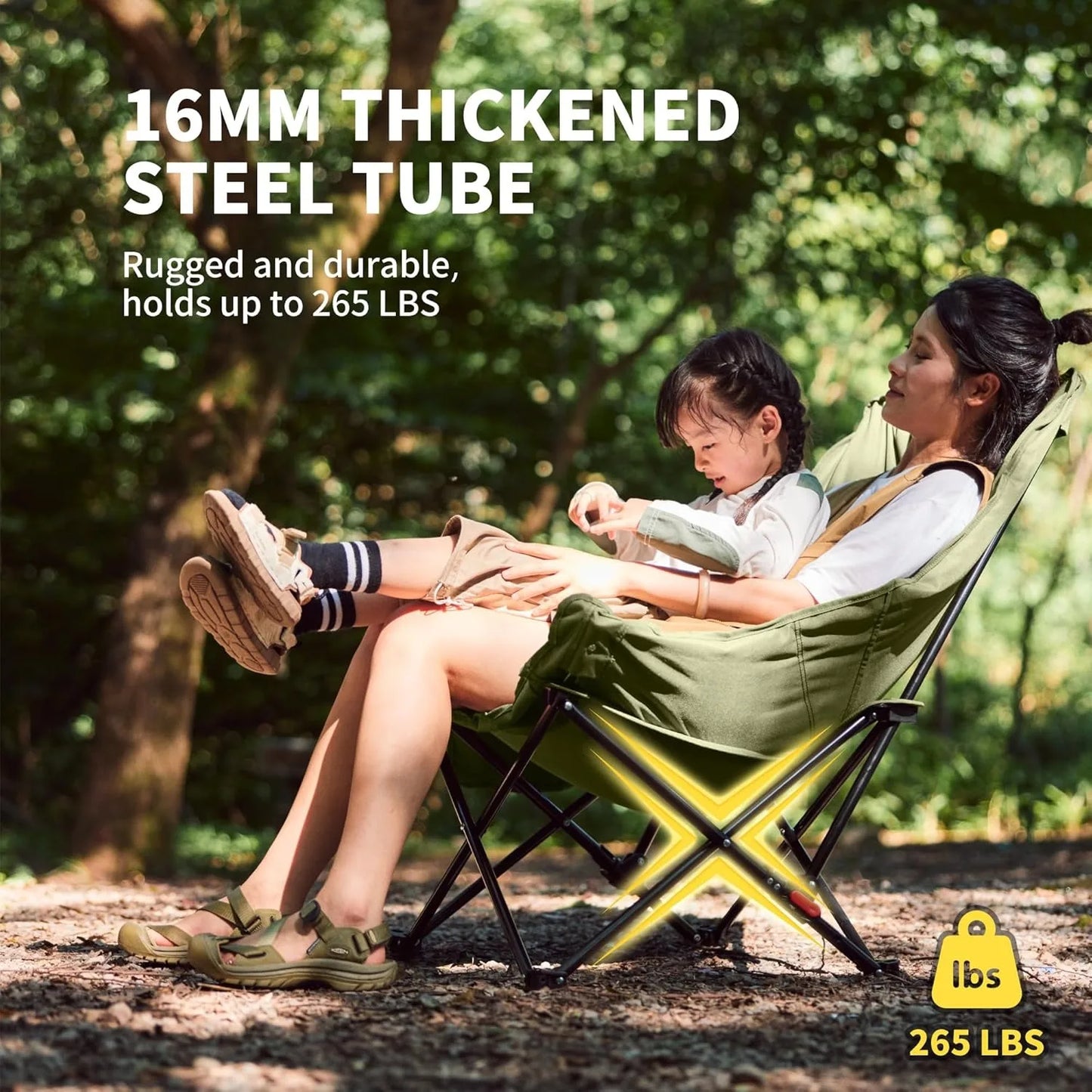 Naturehike Moon Chair High Back Folding Lounge Seat