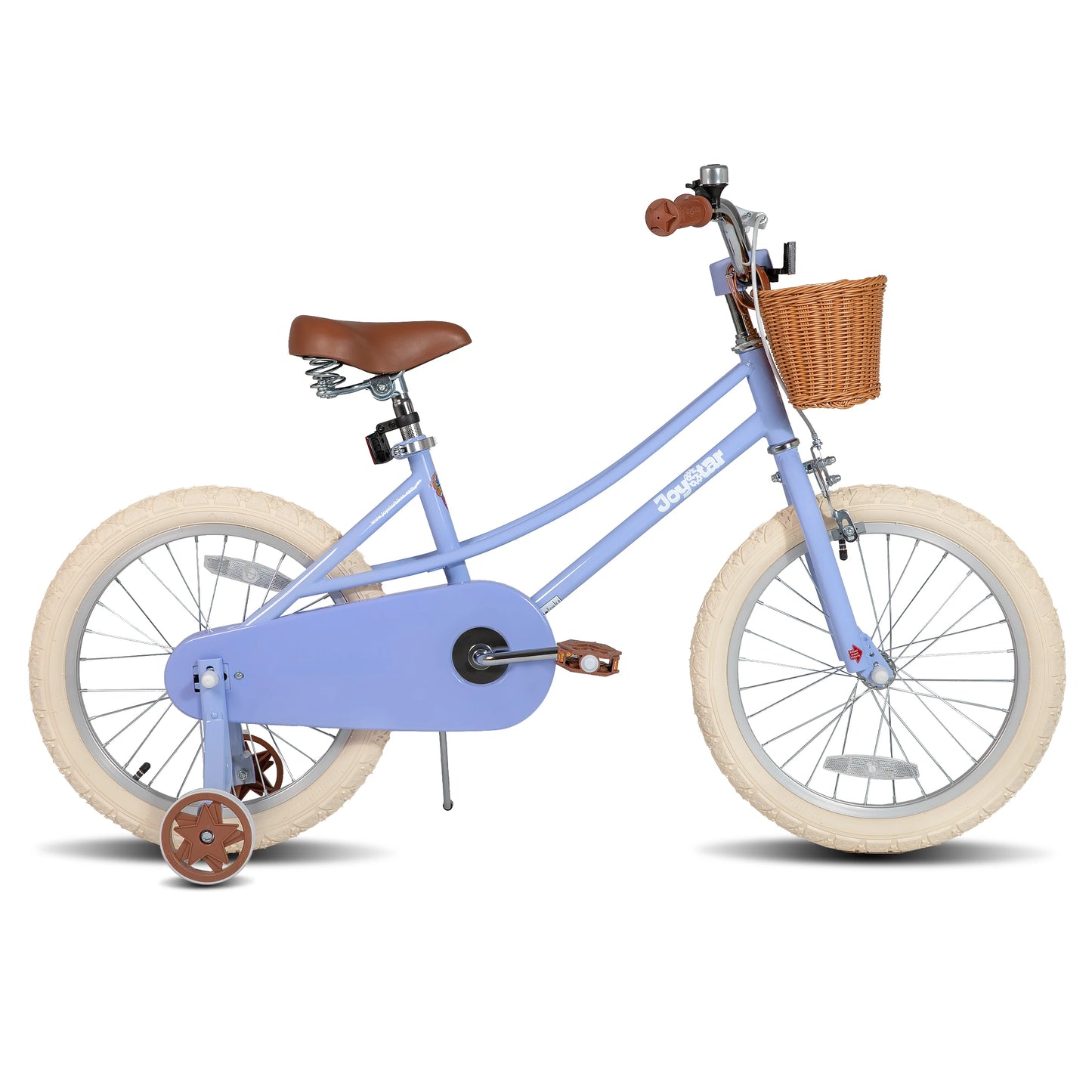 Joystar Kids Bike With Front Basket And Training Wheels