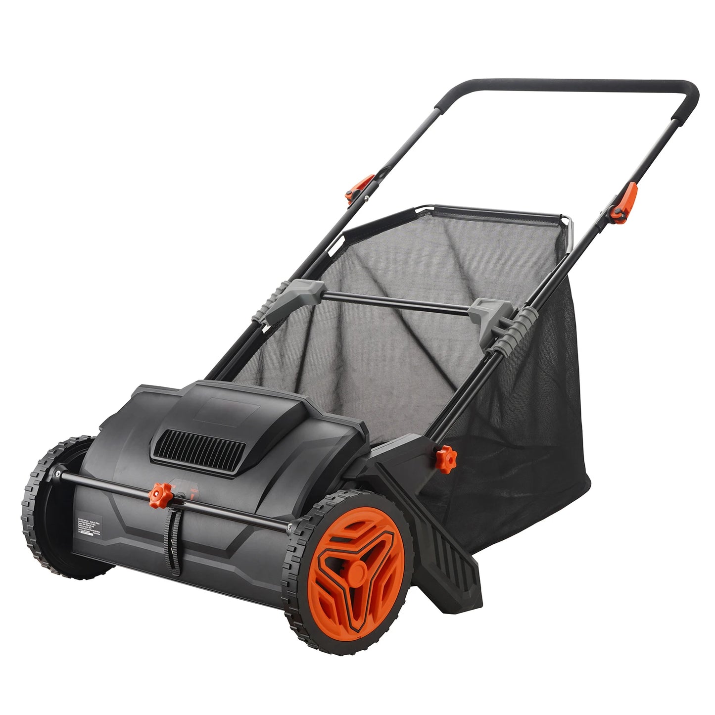 SucceBuy Tow Behind Lawn Sweeper With Adjustable Sweeping Large Capacity