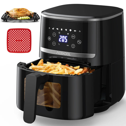 Acekool Digital Air Fryer Toaster Oven With 8 Presets