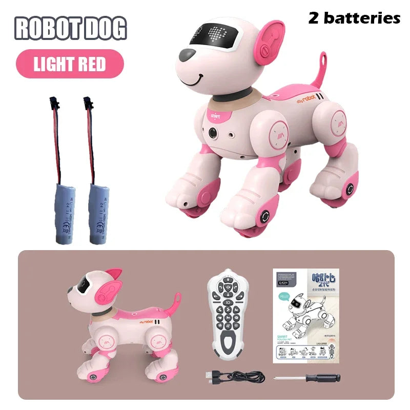 CONUSEA Kids RC Robot Dog Intelligent Puppy Remote Control