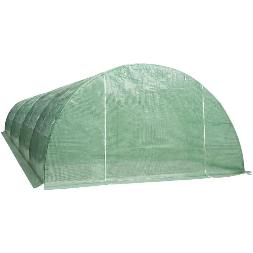 PE Mesh Greenhouse With Steel Frame