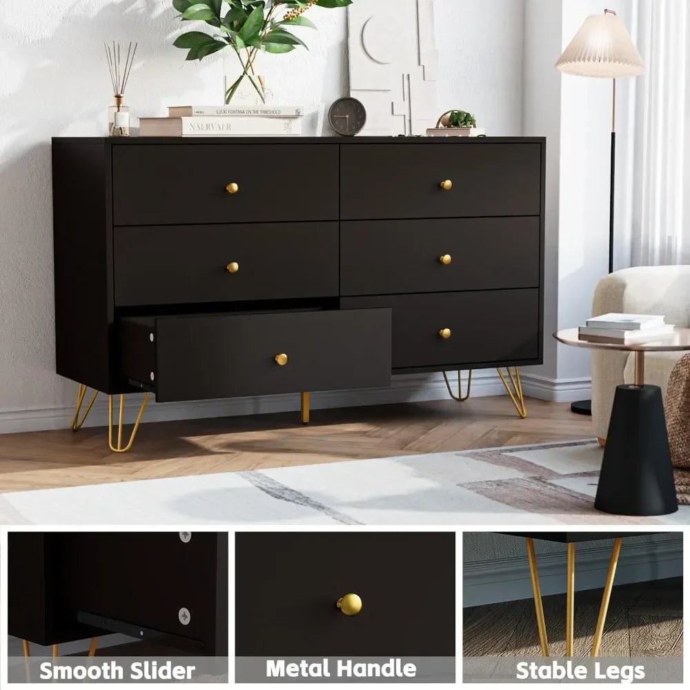 Bestseller Dresser And Nightstand Set With Modern Finish