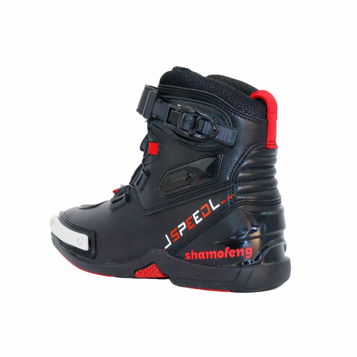 Zhejiang Men Motorcycle Riding Boots With Adjustable Protective Strap