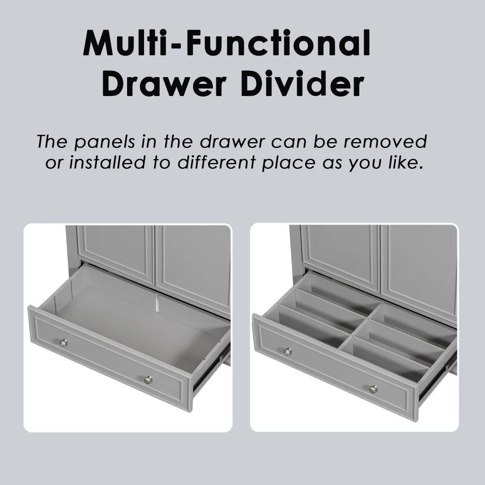 LWOH Bathroom Vanity Sink Combo Multi Function Cabinet