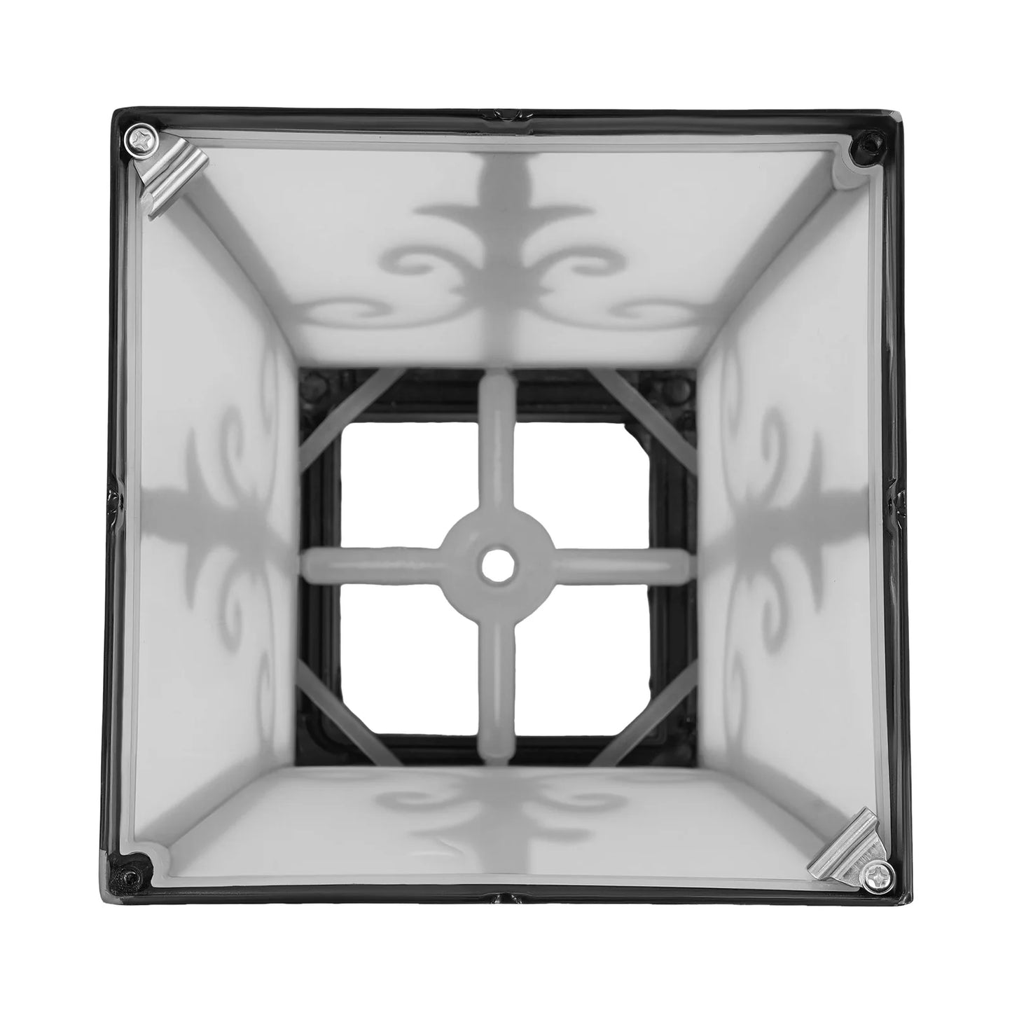 Bymaocar Outdoor Solar Post Light With Remote