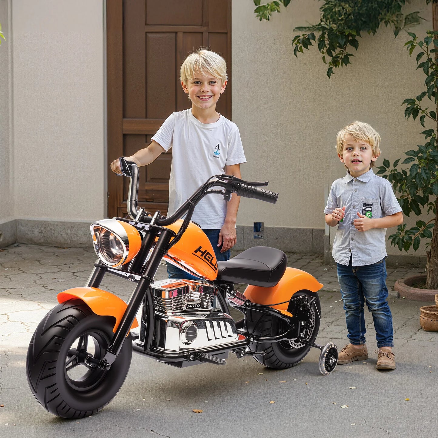 Mukidy 24V Kids Electric Dirt Bike Ride On Toy Car