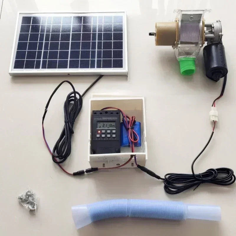 Farm Animals Automatic Chicken Feeder Pigeon Duck Carrier With Intelligent Timing