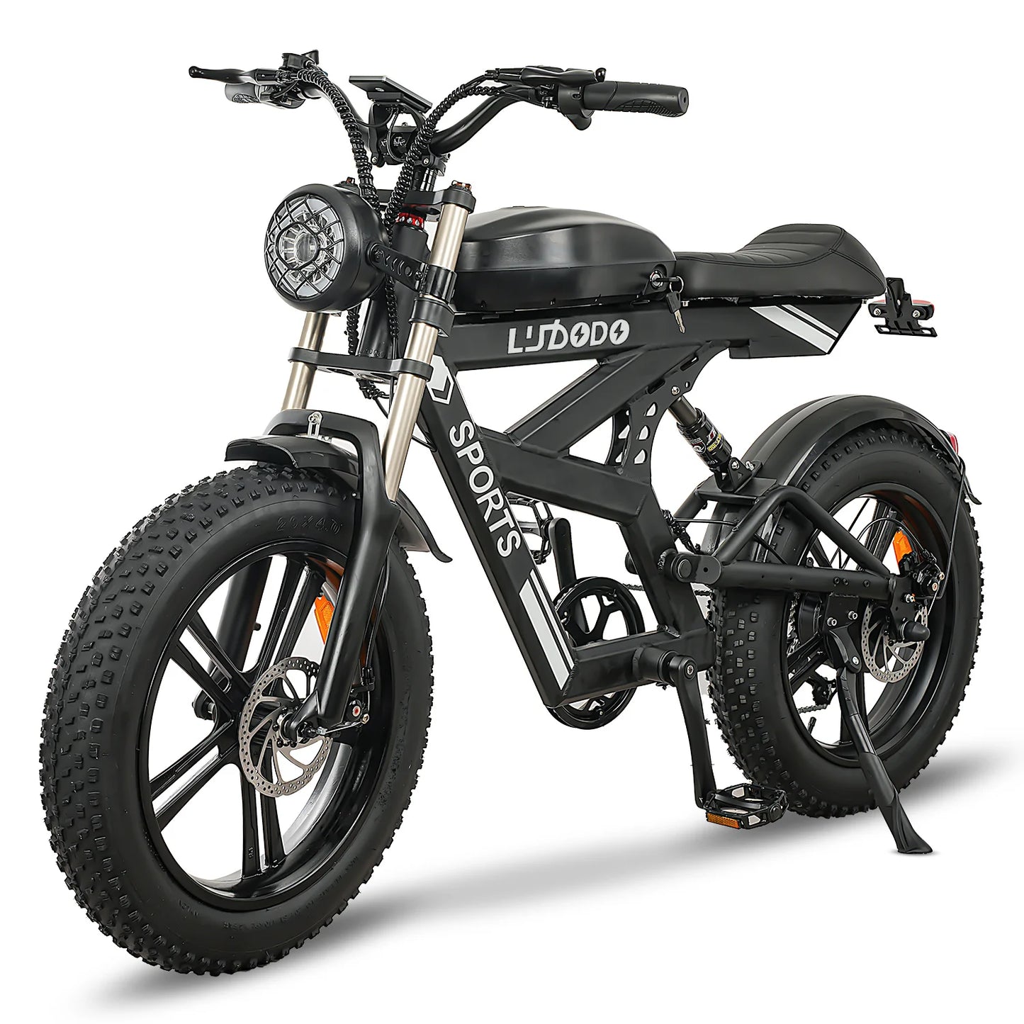 Max Speed AK2 1500W Fat Tire Electric Bike 48V Battery