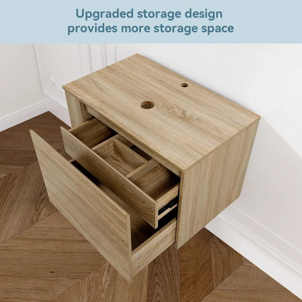 Capacity 30 Inch Wall Mounted Vanity Gold Boat Vessel Sink